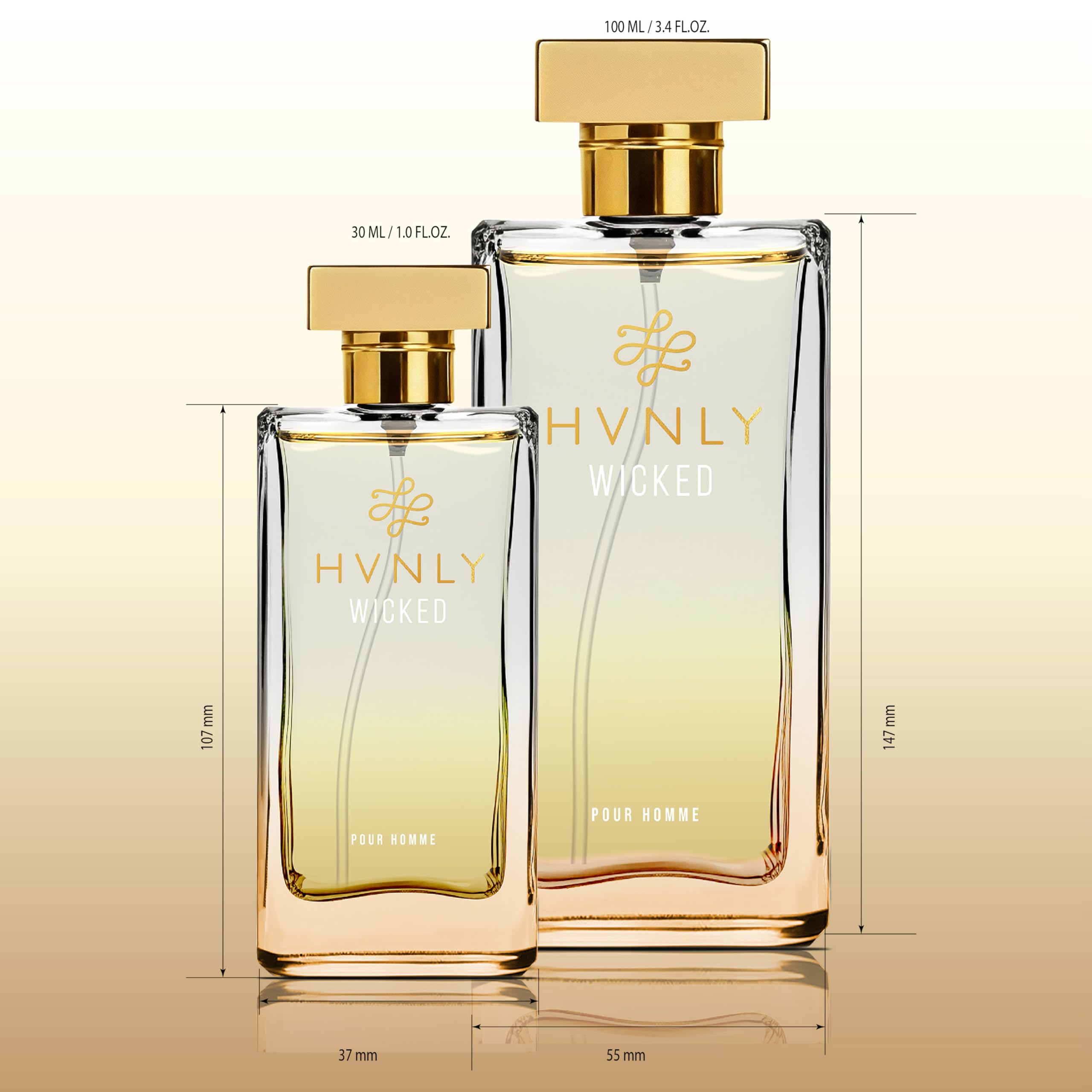 HVNLY Wicked in-store display emphasizing unisex appeal and versatility