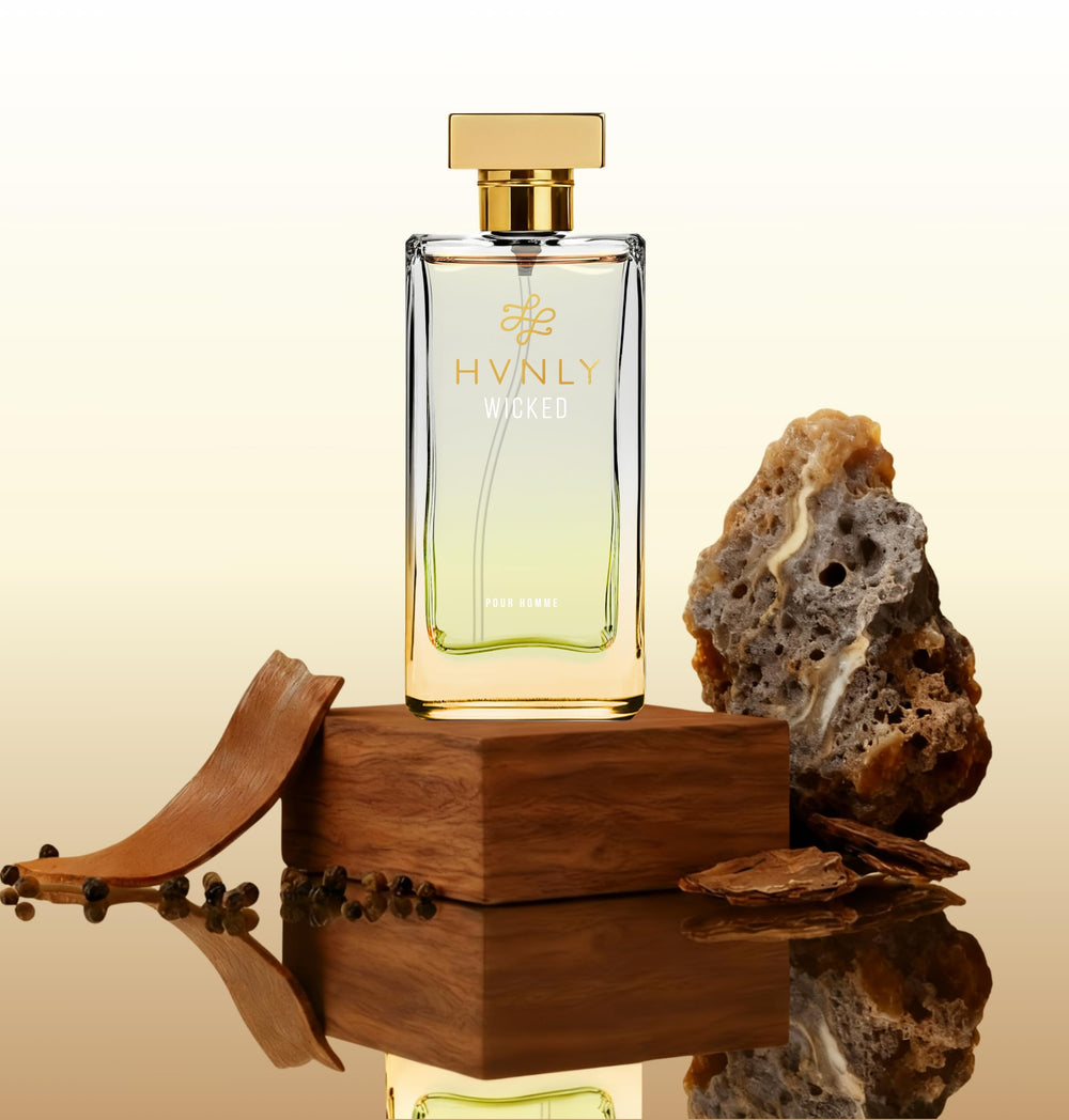 HVNLY Wicked top notes of orange blossom, bergamot and lemon provide a bright opening