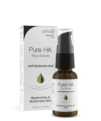 Hyalogic Episilk Pure HA Serum bottle close-up—hydration for smoother skin