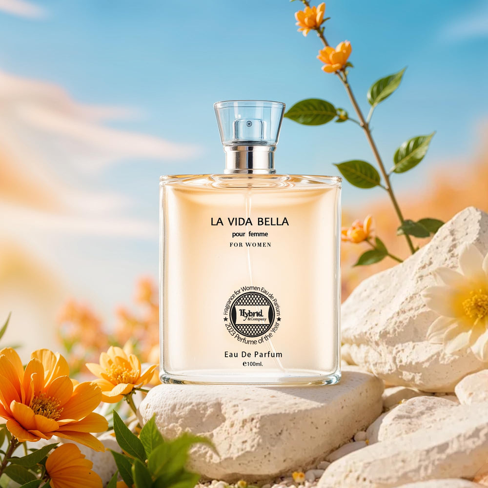 Hybrid & Company La Vida Bella luxury bottle cap emphasizing premium presentation.