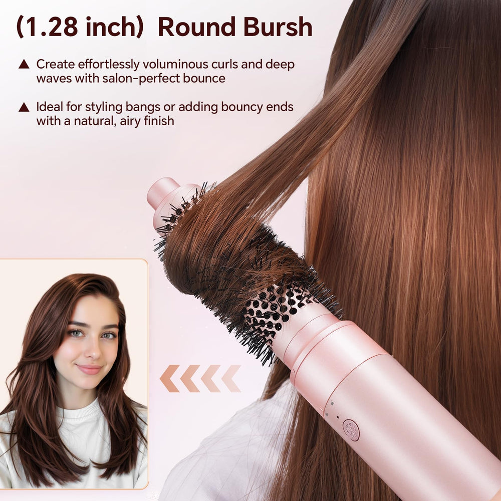 HydraStyl built-in heat sensor protects hair while styling