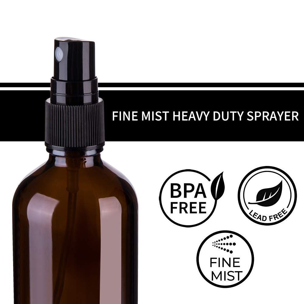 Hydior leak-proof sprayer ensures no spills when carrying essential oil mixes