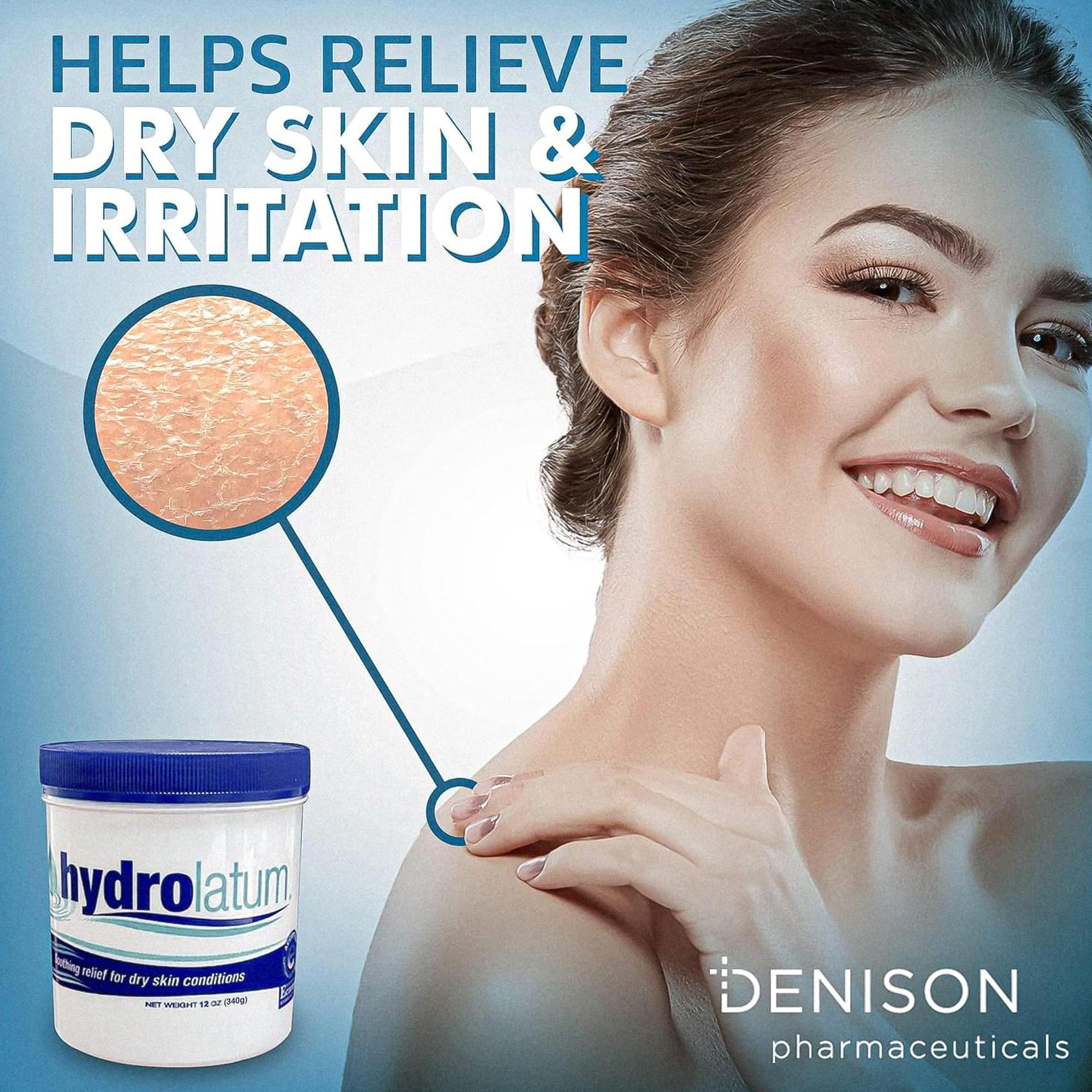 Hydrolatum Daily-use Soft Skin aids comfortable application after bathing.