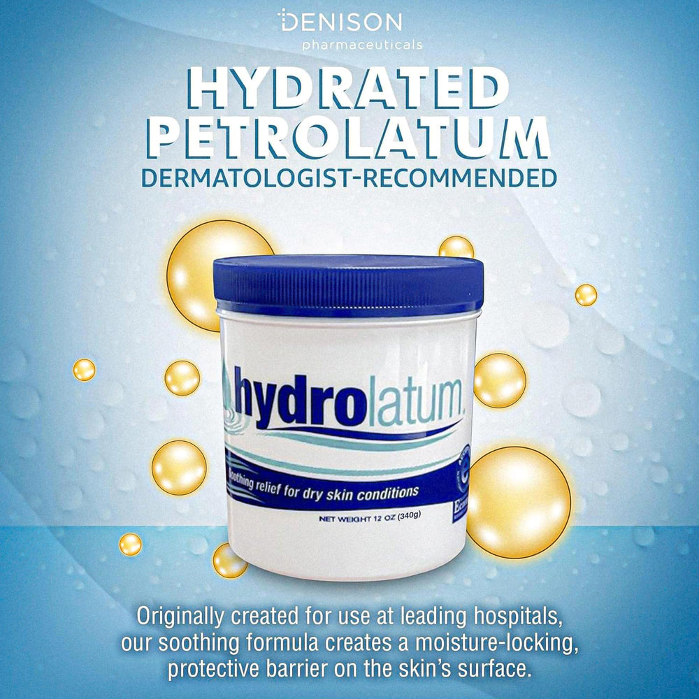 Hydrolatum USA-made formula uses premium ingredients for sensitive skin care.