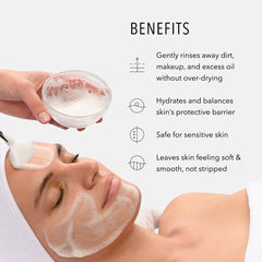 HydroPeptide Cleansing Gel with moisturizing peptides hydrates during wash.