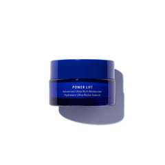 HydroPeptide Power Lift jar close-up showing rich hydration for dry skin.