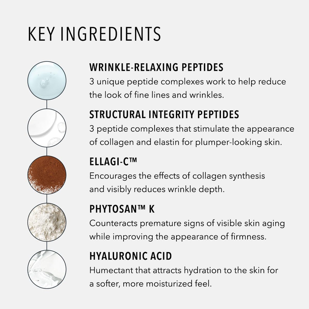 HydroPeptide Power Serum applied to cheek for improved texture and glow
