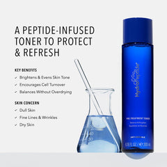 HydroPeptide Pre-Treatment Toner pump showcases clean, efficient dispensing for daily use