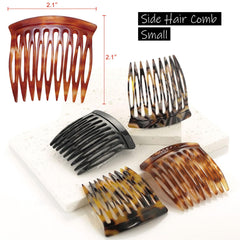 HYFEEL french side comb on hair twist demonstrates secure hold without slipping.