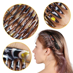 HYFEEL hair side combs back-view pack showcases classic vintage aesthetics for versatile looks