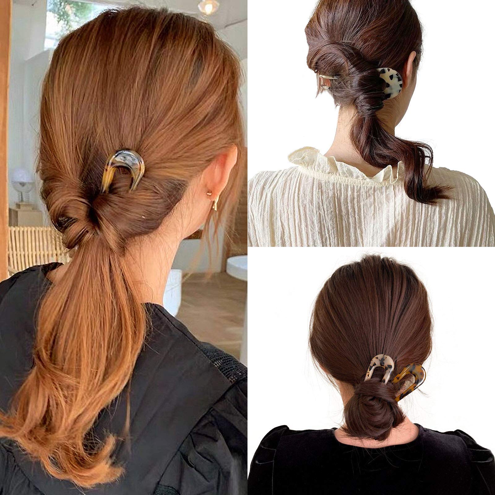 HYFEEL vintage hairstyle accessory trio ideal for weddings and everyday elegance.