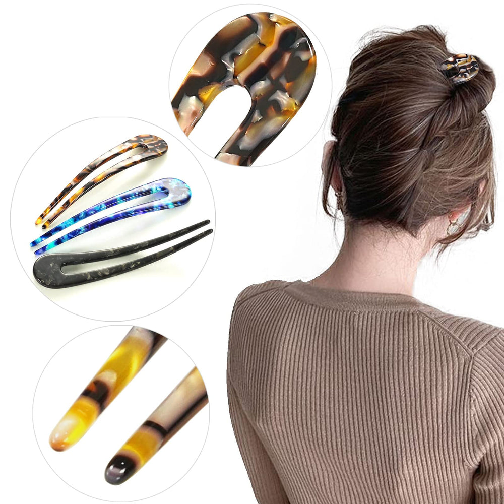 HYFEEL vintage updo hair pins showcase timeless style with a sturdy hold.