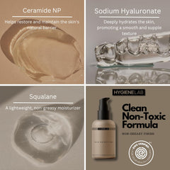 HygieneLab Face Moisturizer ceramides barrier-boost helps skin resilience.