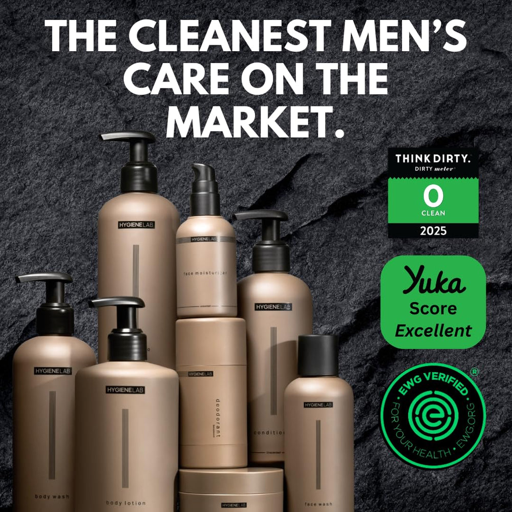 HygieneLab Mens Shampoo 10 oz bottle — ideal for home or gym routine.