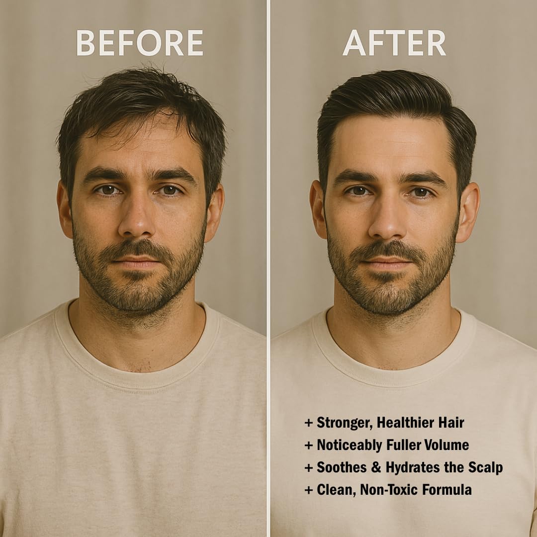 HygieneLab Mens Shampoo rich lather — cleanses without stripping moisture.