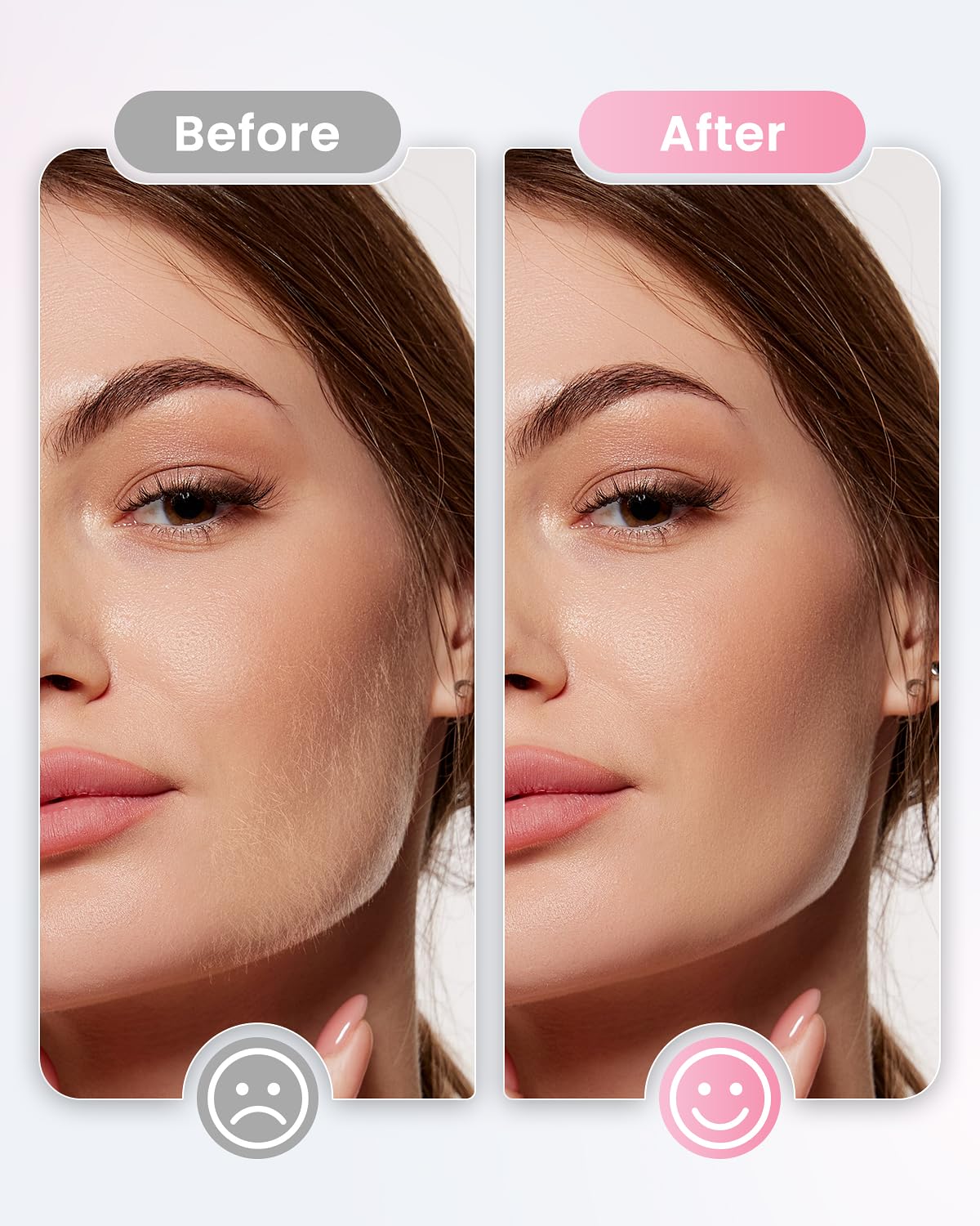 Hyhail Dermaplane Razor three-speeds control for personalized exfoliation.