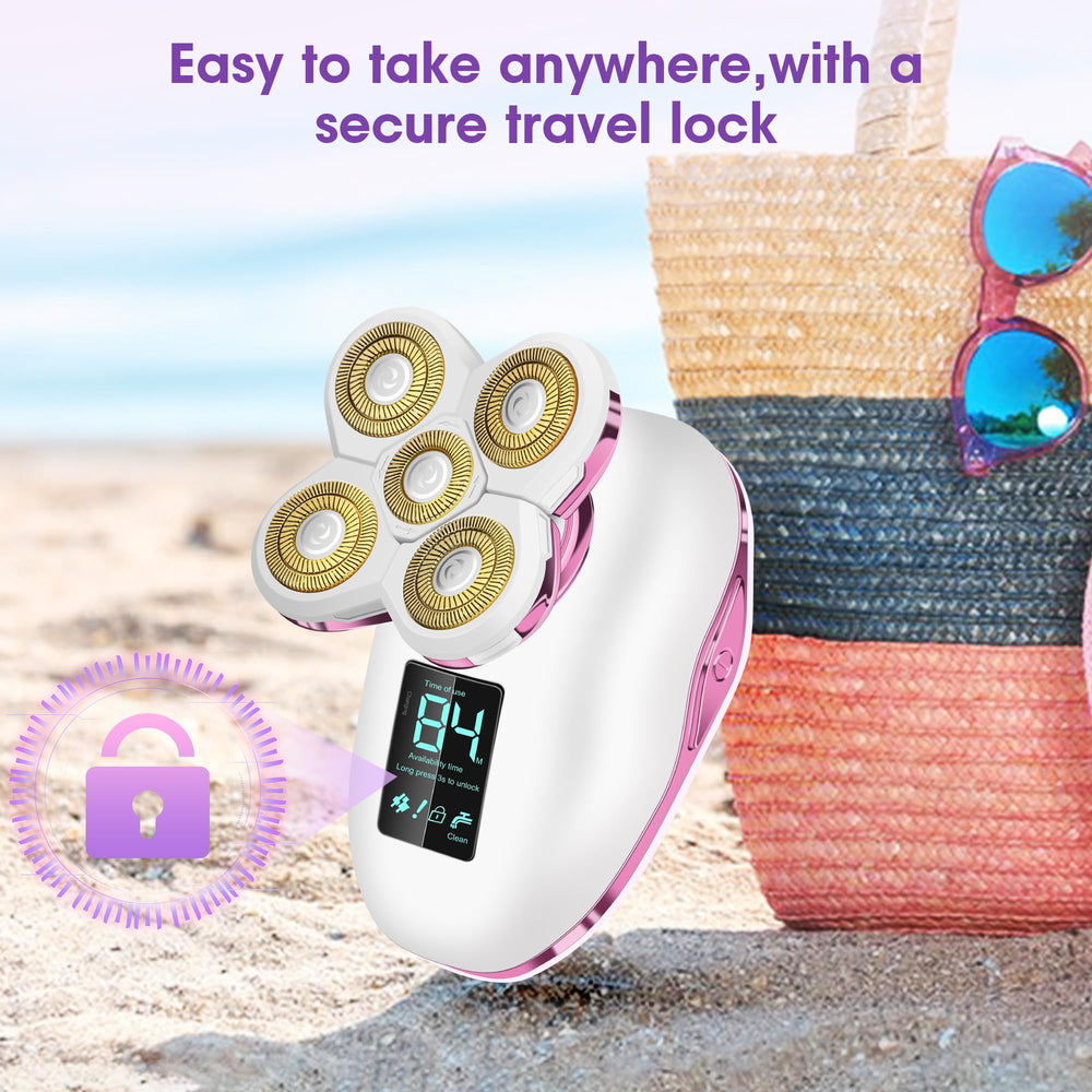 HYEHET washable detachable head for quick rinse and hygiene after every use.