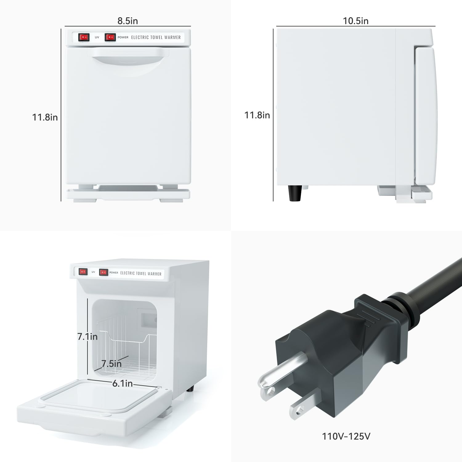 HYTOBP compact spa-use unit fits tight spaces without sacrificing warm towels.