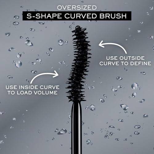 Lancôme Hypnôse Drama Extreme close-up on ultra-black pigment for definition.