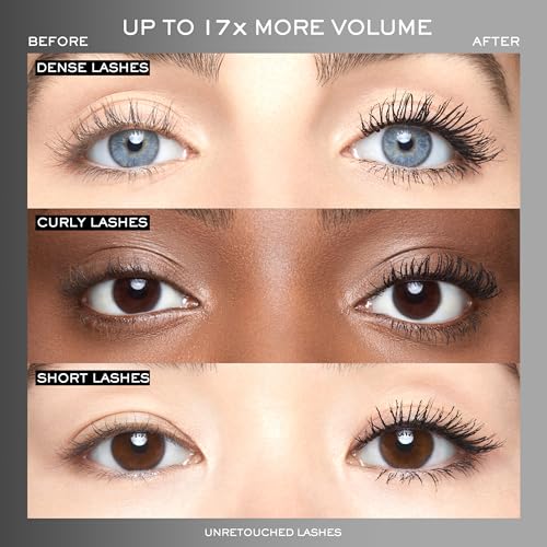 Lancôme Hypnôse Drama Extreme mascara brush coats lashes from root to tip.