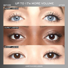 Lancôme Hypnôse Drama Extreme mascara brush coats lashes from root to tip.