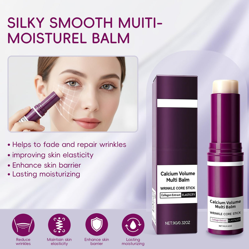 Hypoaled Korean calcium balm closeup shows smooth texture and lightweight hydration.