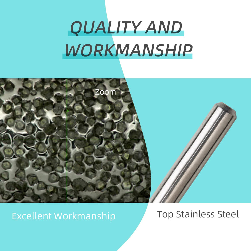 HYTOOS stainless steel nail bit dust-free operation suggests cleaner nail prep experience.