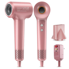 HZD hair dryer brushless motor delivers ultra-fast drying up to 22 m/s.