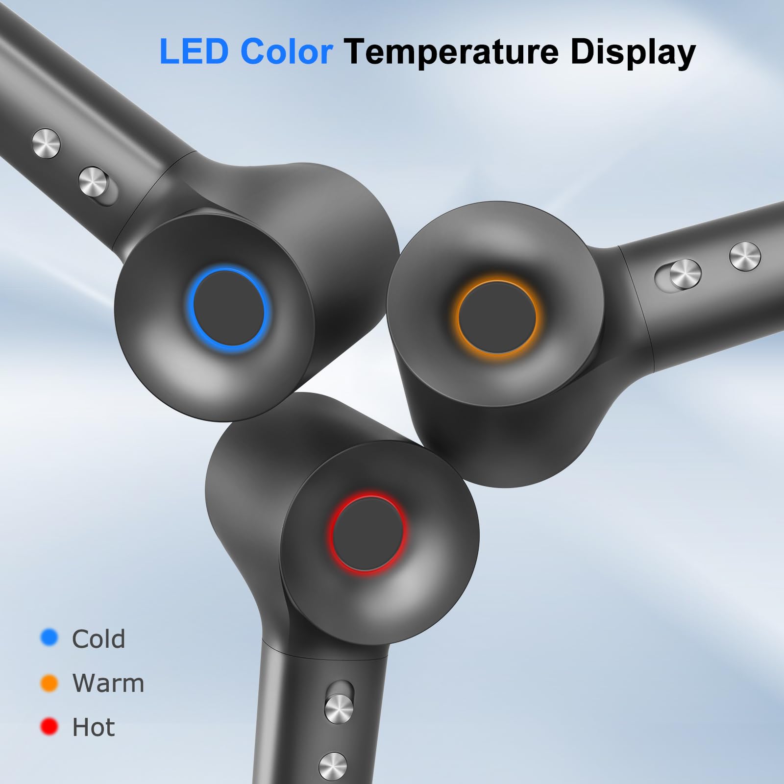 HZD magnetic nozzle attached, showcasing precise airflow for smooth results.