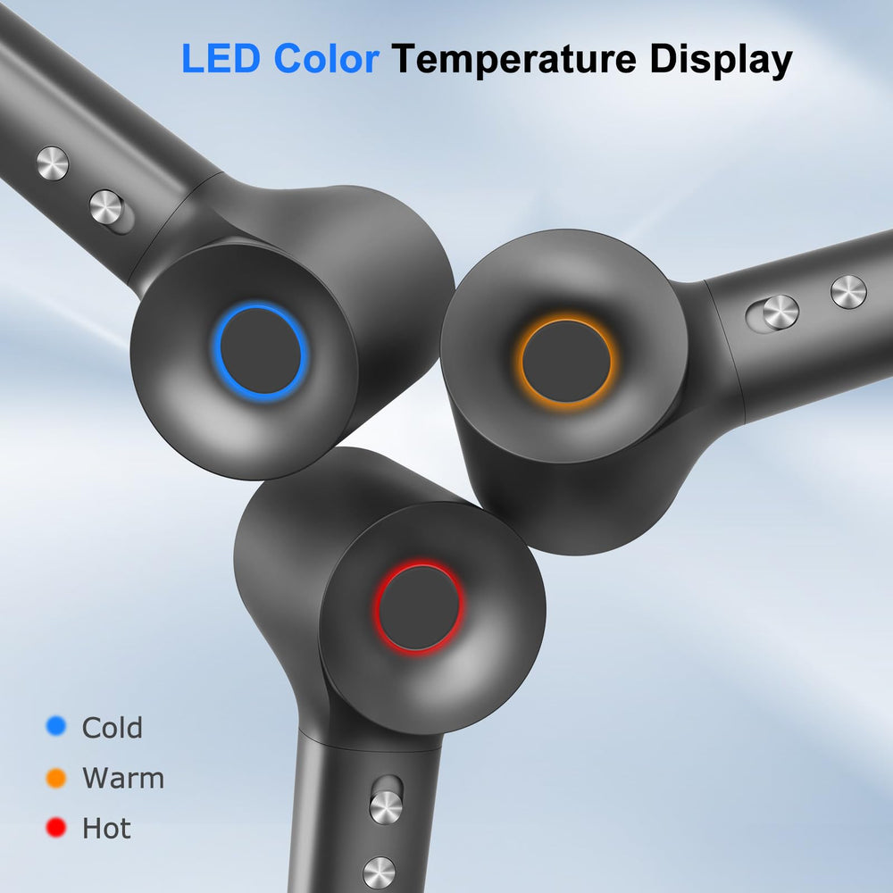 HZD magnetic nozzle attached, showcasing precise airflow for smooth results.