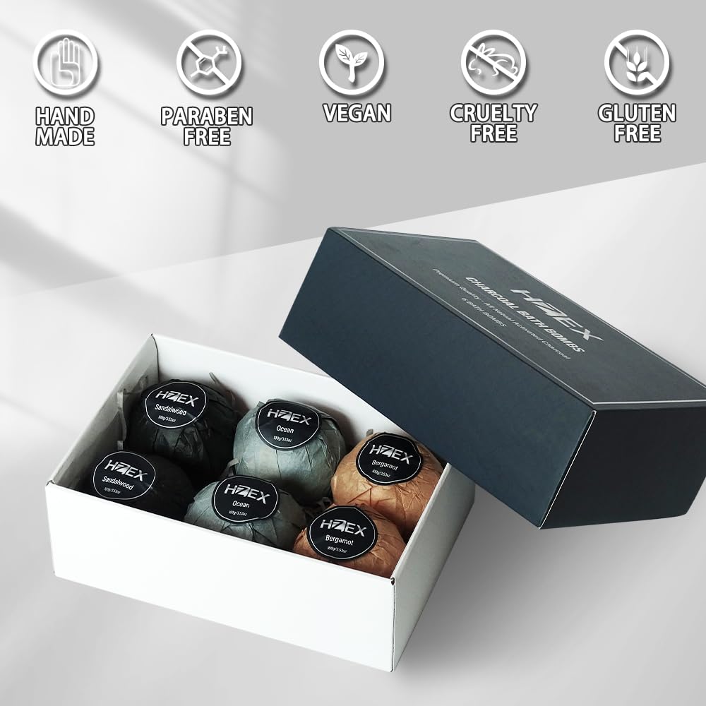 HZEX packaging showing the natural ingredients and handmade craftsmanship.