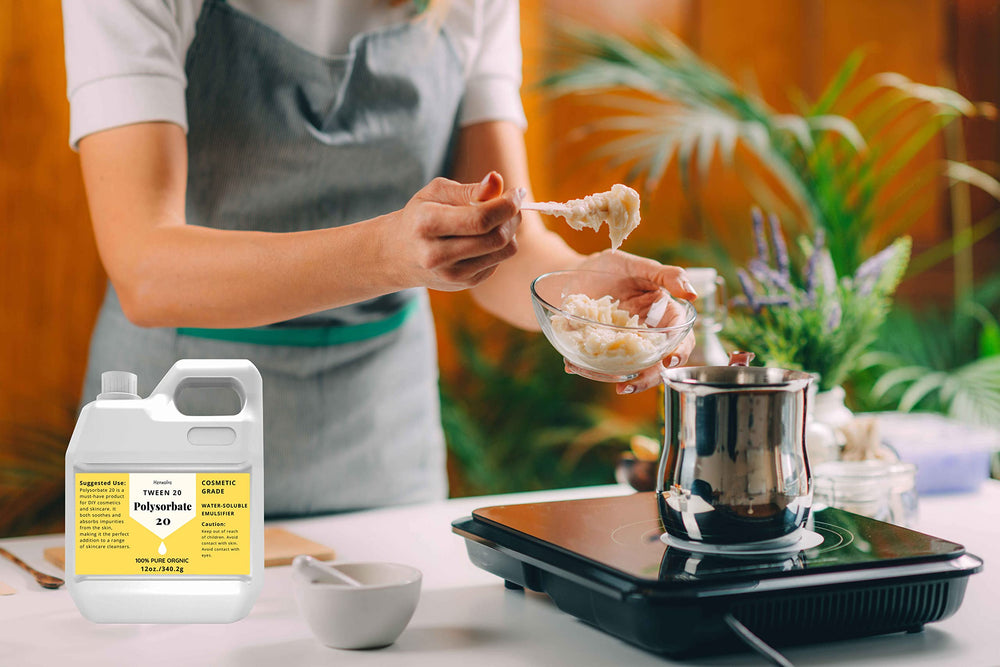 Hznxolrc Polysorbate 20 liquid ingredient pour supports stable emulsions for creams