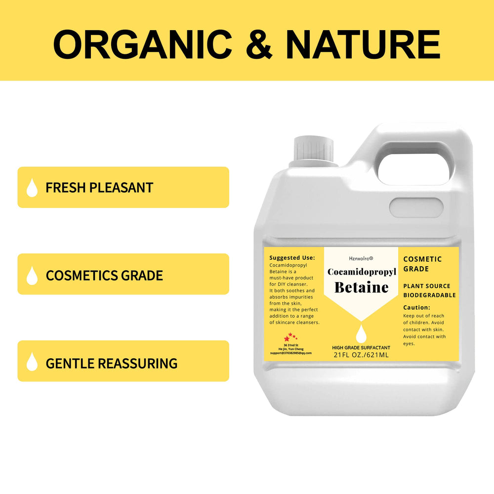 Hznxolrc premium coco betaine liquid foam illustrating rich bubbles for luxurious wash experiences.