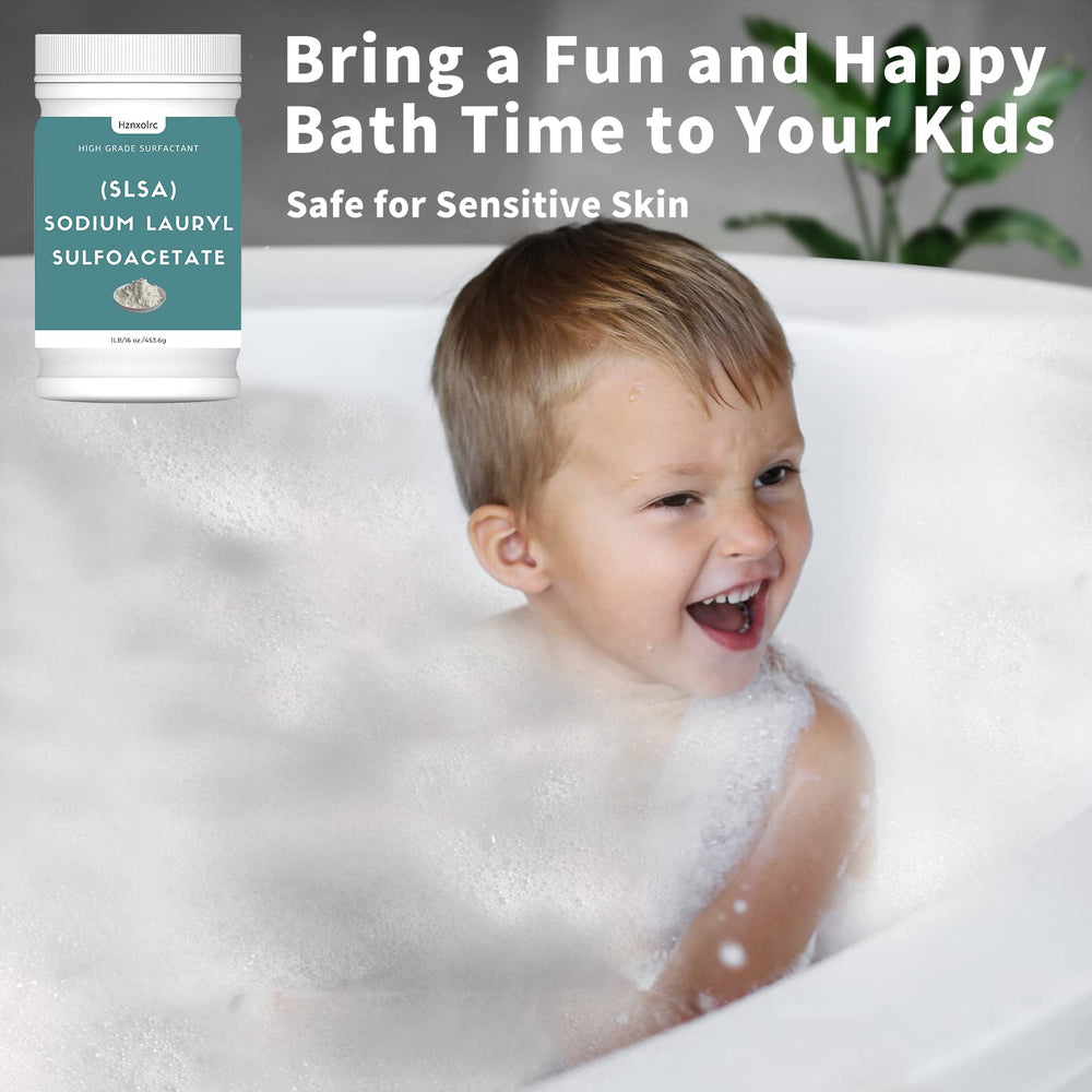 Hznxolrc SLSA bath bombs creation demonstrates milder cleansing base.