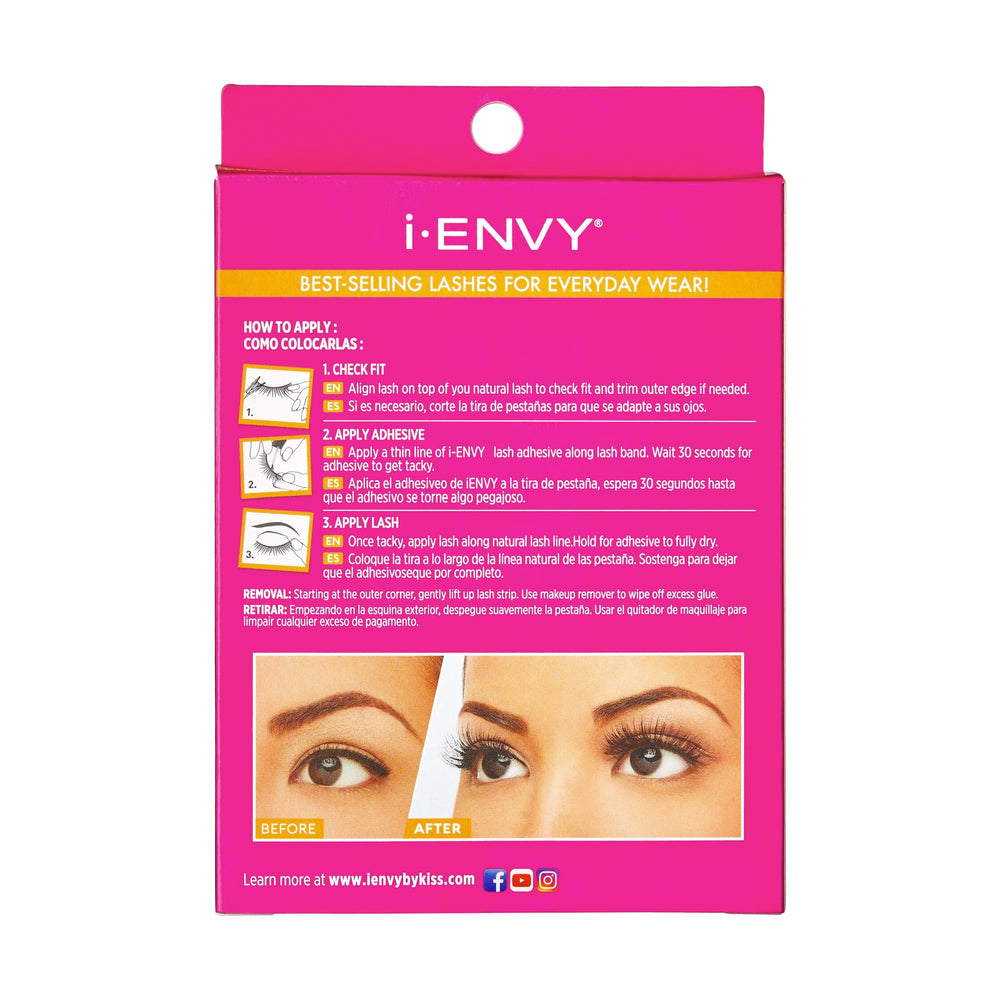 i•ENVY Demi Wispies reusable pack image—long-lasting lashes for daily wear.
