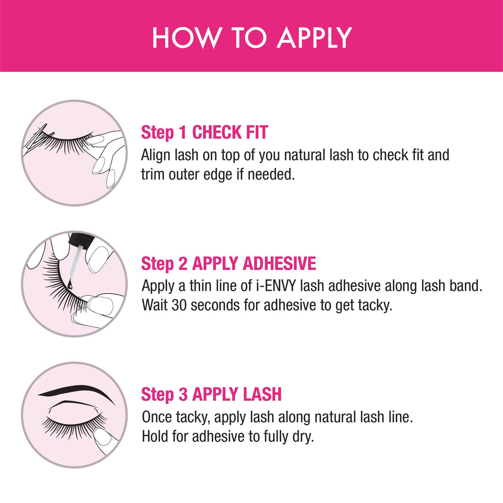 i•ENVY Demi Wispies volume-definition shot—dramatic lift without heaviness.