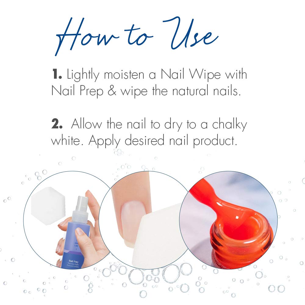 IBD Nail Prep Dehydate Spray highlighting cruelty-free USA-made credentials