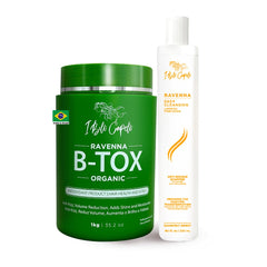 I Belli Capelli Ravenna B-tox kit packaging for at-home salon-grade results