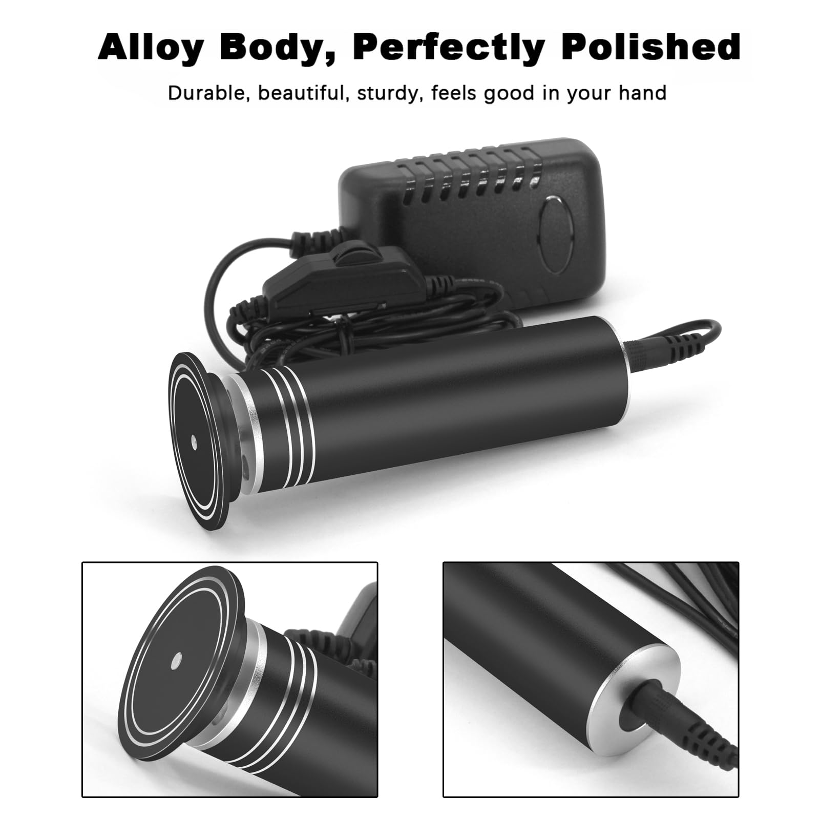 I·B·N G speed control up to 1200 RPM for customized pedicure sessions.