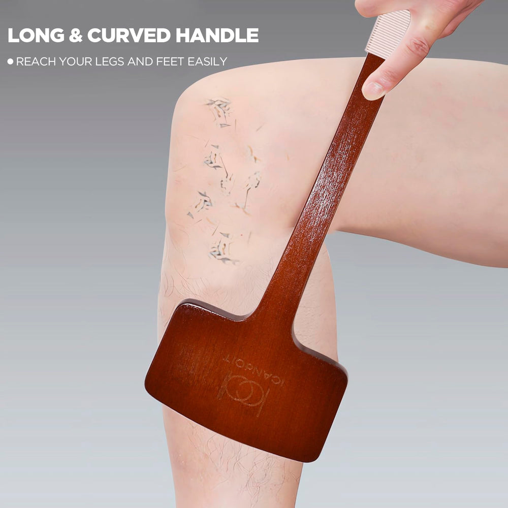 ICANdOIT curved handle design enabling ergonomic cleansing