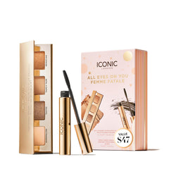 ICONIC LONDON All Eyes on You Gift Set packaging, premium gift presentation.