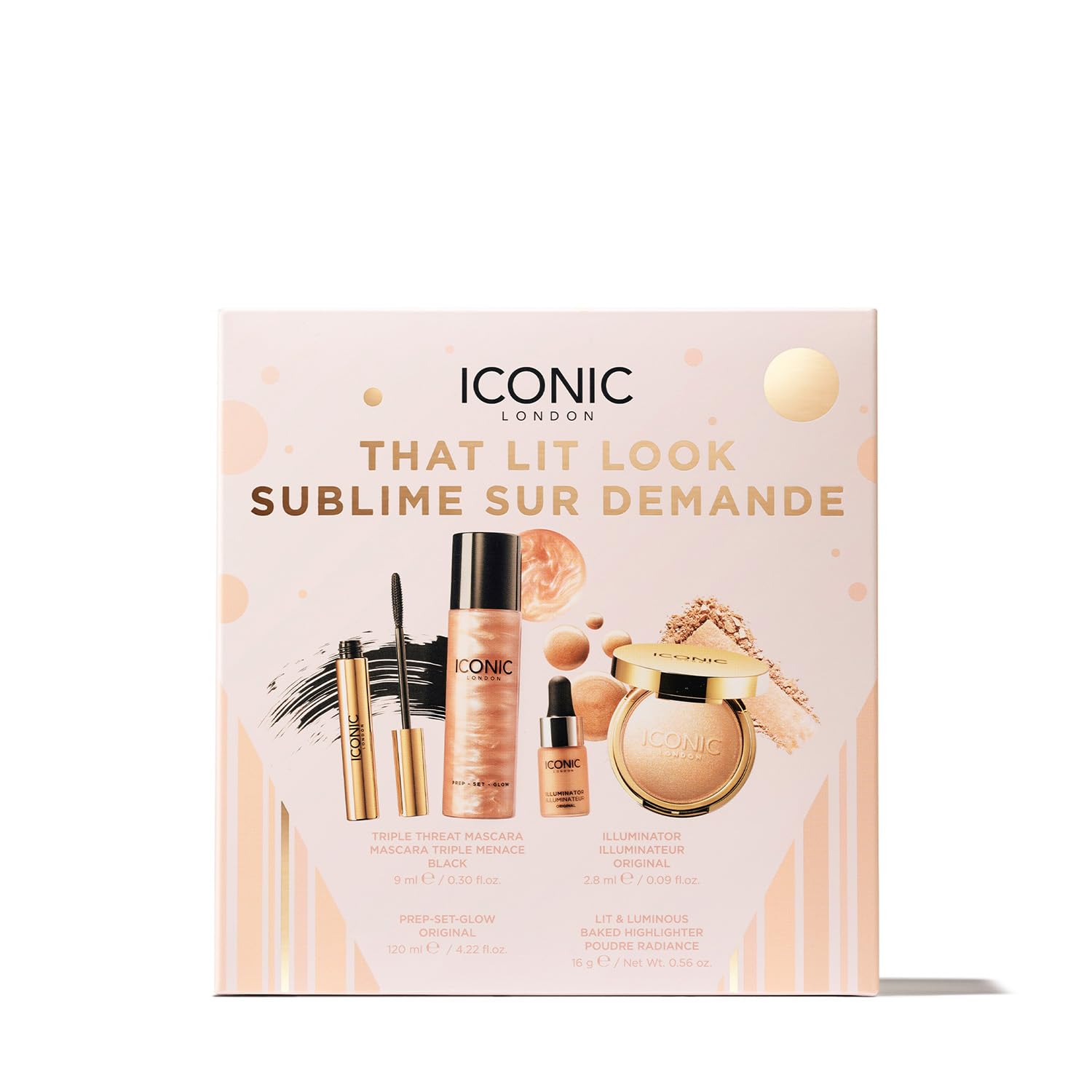 ICONIC LONDON Illuminator Mini bottle adds a radiant glow to cheekbones.