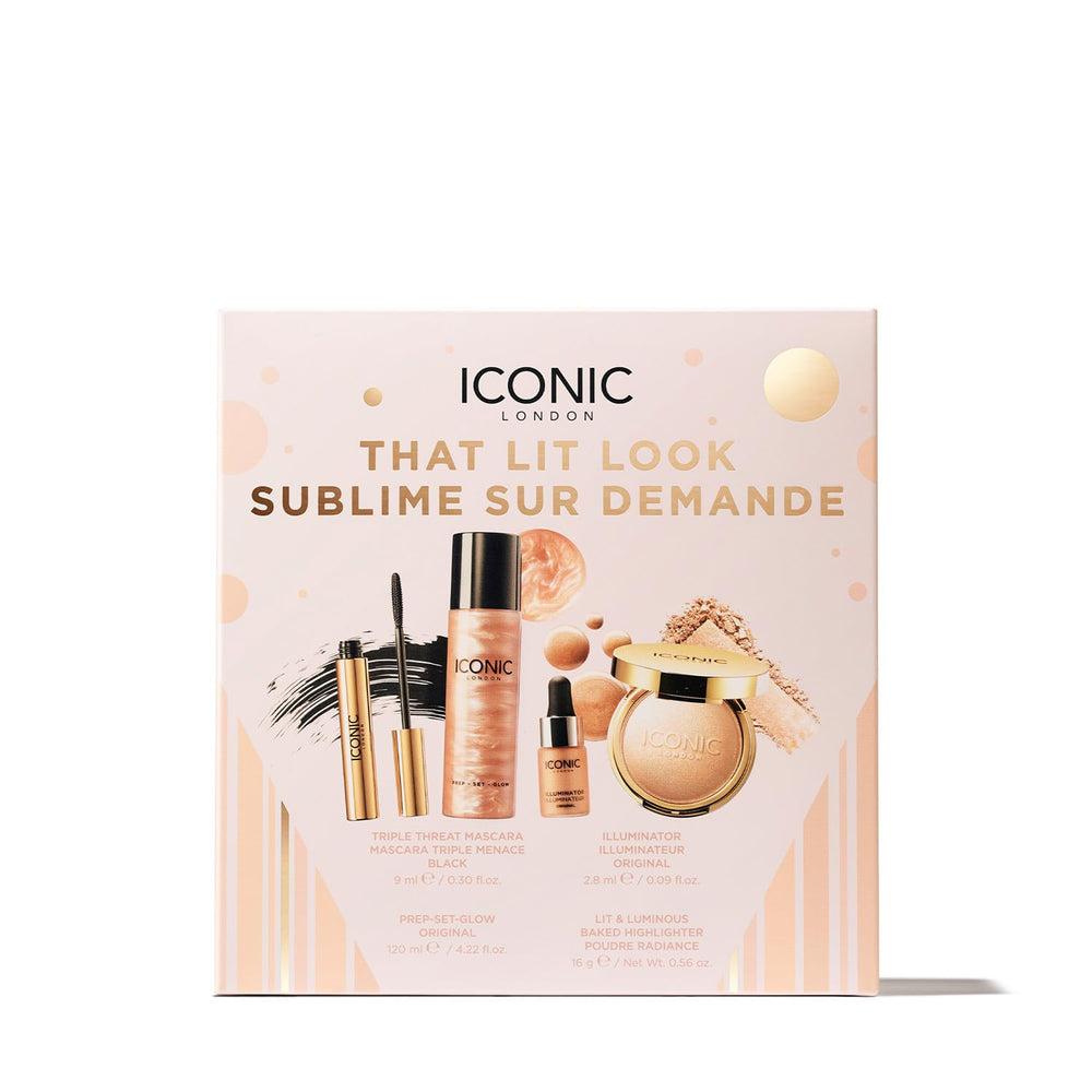 ICONIC LONDON Illuminator Mini bottle adds a radiant glow to cheekbones.