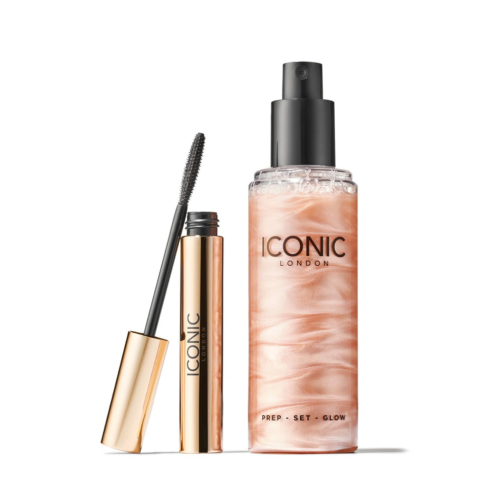 ICONIC LONDON Prep-Set-Glow Original primer application with luminous, dewy finish.