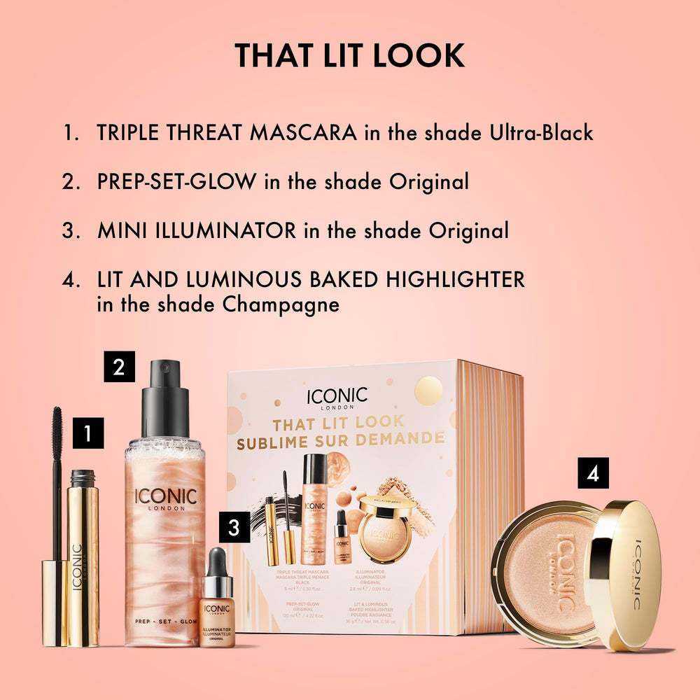 ICONIC LONDON Prep-Set-Glow Original primer tube ready to prime and brighten skin.