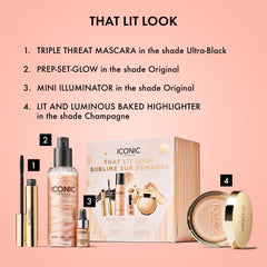 ICONIC LONDON Prep-Set-Glow Original primer tube ready to prime and brighten skin.