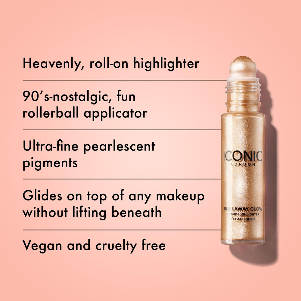 ICONIC LONDON Rollaway Glow rollerball applies smoothly for on-the-go luminosity