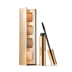 ICONIC LONDON Soft & Smokey Eyeshadow Palette compact with four velvety shades.