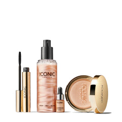 ICONIC LONDON Triple Threat Mascara wand delivering volumizing definition and lift.