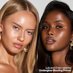 Iconic London Underglow Blurring Primer swirl texture creates luminous, pore-minimized finish.